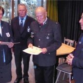 Paul Meier für 65 Jahre im Verein und als Ehrenmitglied geehrt