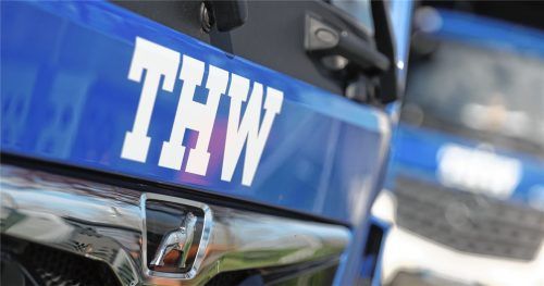Das Technische Hilfswerk unterstützt in Katastrophenfällen mit technischem Know-how.Foto dpa