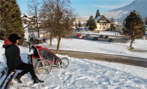 Der Blick vom Kurpark bis zum Kieferbach soll künftig mehr Natur beinhalten und einen gesellschaftlichen Mittelpunkt entstehen lassen.Foto Schmidt