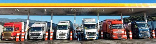 Die manipulierten Tankkarten kamen EU-weit zum Einsatz. Die Kosten wurden den betrogenen Speditionen in Rechnung gestellt.Foto dpa