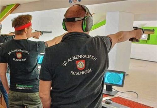 Die Schützengesellschaft Almenrausch hat die Gaumeisterschaften ausgetragen.Foto re