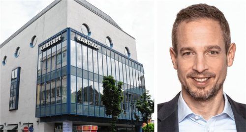 Galeria Karstadt Kaufhof hat erneut Insolvenz angemeldet. Was das für den Standort in Rosenheim heißt, erklärt Johannes Berentzen. Fotos Schlecker/Berentzen