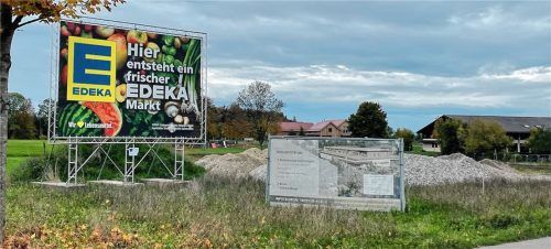 In Riedering soll nach langer Diskussion ein Edeka entstehen. Foto Kirchner