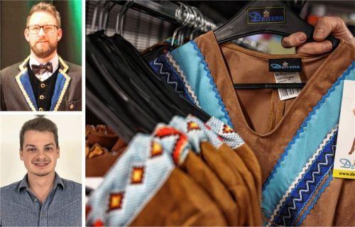 Ist ein Indianerinnen-Kostüm noch angemessen? Oder werden dadurch Gefühle indigener Völker Nordamerikas verletzt? Manuel Eckert (oben), Präsident des Faschingsvereins Mangfalltal, und Kilian Nitsch, Vorsitzender der Burschenschaft Harthausen-Ellmosen, nehmen unter anderem zu dieser Frage Stellung. Fotos dpa/re