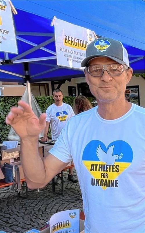 Jens Steinigen und sein Team unterstützen seit Kriegsausbruch Menschen in der Ukraine. Foto Kas