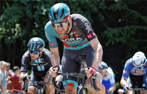 Jordi Meeus siegte im Trikot von Bora-hansgrohe bei der Schlussetappe der Tour de France 2023. Foto Dion Kerckhoffs