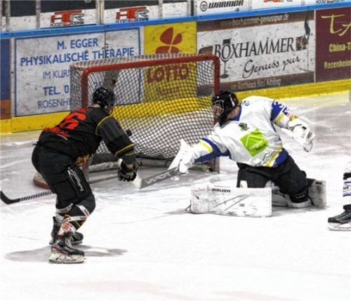 Kapitän Marcel Schulz, hier sein Treffer zum 1:0, steuerte zwei Tore und eine Vorlage bei.Foto Stefan Hadersbeck