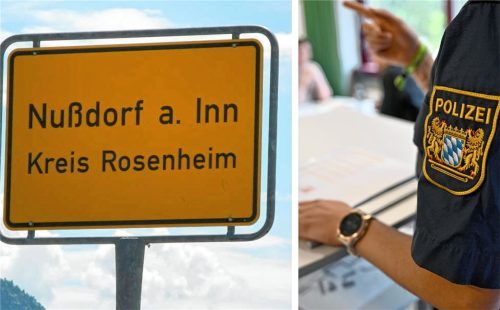 Kein Kavaliersdelikt: Die Polizei sucht den Dieb des Nußdorfer Ortsschilds. Foto Schlecker/ Peter Kneffel (dpa)