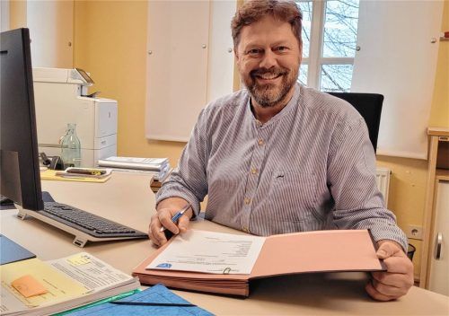 Keine leichten Startbedingungen hatte Eggstätts neuer Bürgermeister Christoph Kraus. Foto Kirchner