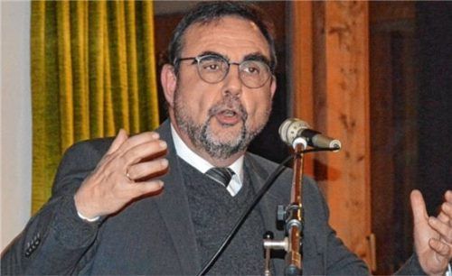 Klaus Holetschek, Fraktionsvorsitzender der CSU, war beim Neujahrsempfang der CSU in Kerschdorf zu Gast. Foto Leitner