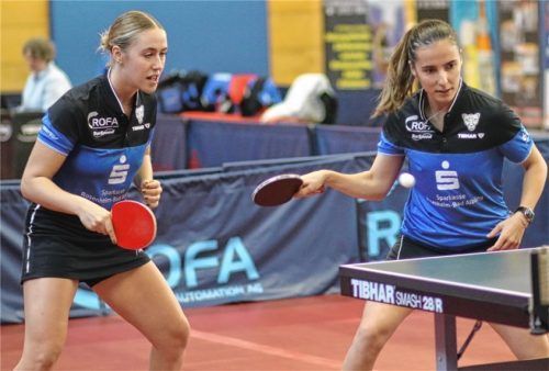 Naomi Pranjkovic und Laura Tiefenbrunner konnten ihren Doppeltitel erfolgreich verteidigen. Foto Gerhard Erlich