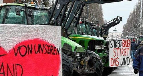 Neben Protestaktionen, wie am vergangenen Montag in München, können Verbraucher auch beispielsweise durch Einkäufe direkt beim Bauern vor Ort unterstützen. Foto Zettl