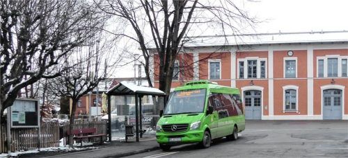 Neuerungen beim Stadtbus seit dem MVV-Beitritt sind Themen der Bürgersprechstunde, die ab heute immer montags im Rathaus stattfindet. Foto Riediger