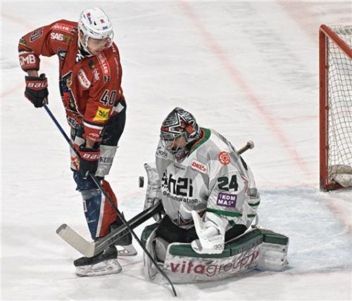 Starke Leistung: Tomas Pöpperle stand in Freiburg wieder im Starbulls-Tor.
