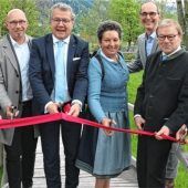 Hochwasserschutz errichtet