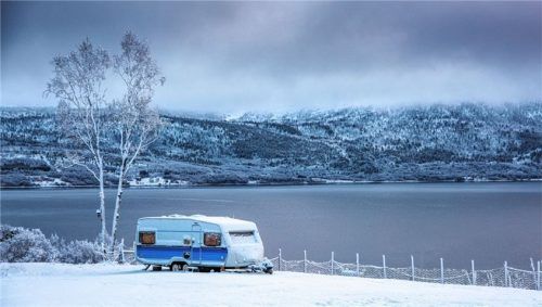 Wintercamping.Foto  Autoren-Union Mobilität/GTÜ