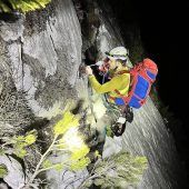 Nachtrettung am Hochstaufen