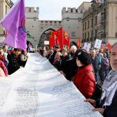 Eine Stadt voller Demos