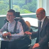 Taufkirchner zu Gast beim Kanzler