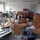 Vandalen im Klassenzimmer