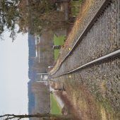 Hangrutsch: Bahnstrecke gesperrt