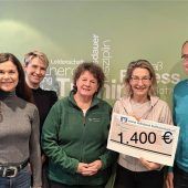 Kursteilnehmer sporteln – und spenden 1400 Euro