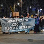 Erneut Kundgebung für die Demokratie