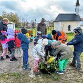 Neue Bäume und Sträucher im Ortszentrum