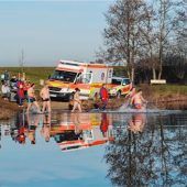 Neujahrsschwimmen im  Flossinger Badesee