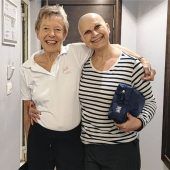 Sie schenkt Brustkrebs-Patientinnen Mut