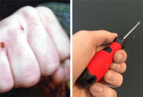 Bei der Gewalt-Eskalation in Kolbermoor ging einer der Brüder mit dem Schraubenzieher auf den Gegner los. Foto dpa/Bettinger