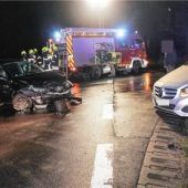 Abbiegeunfall mit hohem Schaden