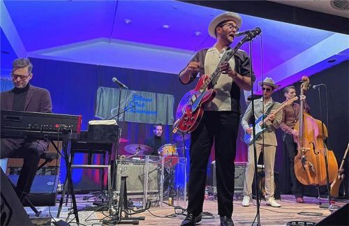 Bereits zum zweiten Mal holte der Blues-Club Chiemgau die Bluesanovas in die Region. Foto kirchner