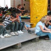 Nach dem Ritterspektakel kommt das Volksfest