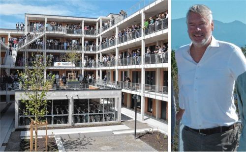 Der „CampusRo“ an der Marienberger Straße wurde verkauft. Warum, erklärt Investor Peter Astner. Fotos Schlecker