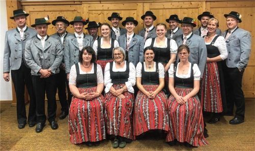 Der neue Vereinsausschuss freut sich auf seine bevorstehenden Aufgaben.Foto Wandl