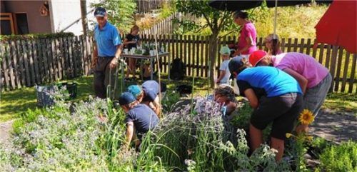 Die Kindergruppe der „Rosenheimer Vielfaltsmacher in Stadt und Land“ geht im März wieder in die Natur. Foto  Re
