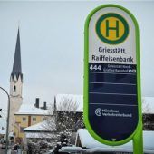Auf den Bus umsteigen