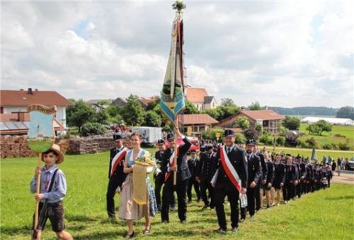 Einer der Höhepunkte von vielen großartigen Festen und Feierlichkeiten im vergangenen Jahr: das Feuerwehrfest „Hoibedoach“.
