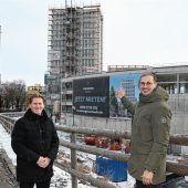 Endspurt am Rosenheimer Bahnhof