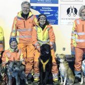 Auf Menschengeruch trainiert