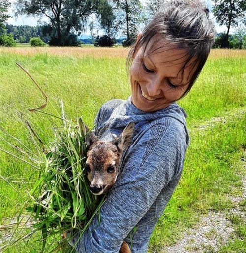 Insgesamt 57 Rehkitze konnten im vergangenen Jahr vor dem Tod durch‘s Mähwerk gerettet werden.