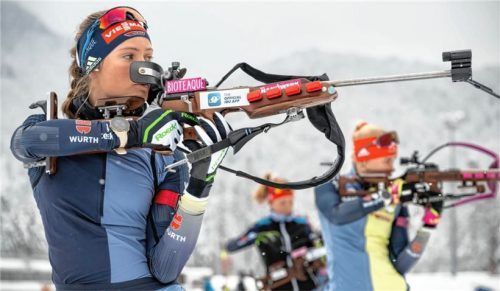 Marlene Fichtner holte mit der deutschen Mixed-Staffel bei der Junioren-Weltmeisterschaft in Estland die Silbermedaille.Foto Ernst Wukits