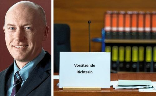 Mauscheln im Gericht? Dazu hat Walter Holderle, Anwalt von Hannas Eltern, eine klare Meinung. Fotos dpa/re