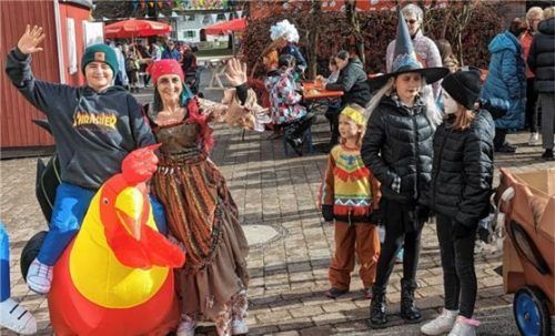 Ob Klein oder Groß, alle hatten ihren Spaß. Fotos Hoffmann
