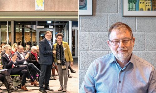 Schluss nach 26 Jahren: Die Philipp-Neri-Schule verabschiedet sich von Direktor Matthias Bogenberger (rechts). Foto privat