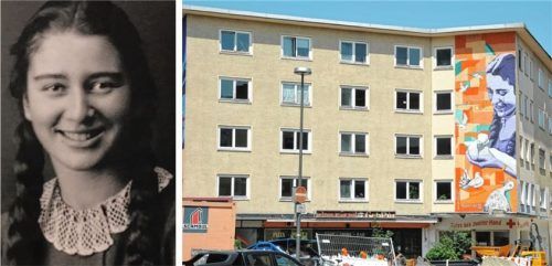 Zum Gedenken an Elisabeth Block zu ihrem 101. Geburtstag. 1942 wurde sie als Jüdin von den Nationalsozialisten verschleppt und ermordet. Elisabeth Block wurde gerade einmal 19 Jahre alt. Foto Montage: privat/ Schlecker