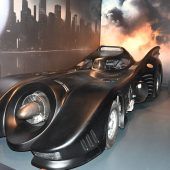 Das „Batmobil“ parkt in Rosenheim