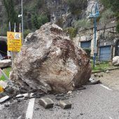 Felssturz am Gardasee