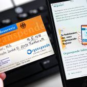 Online zur Organspende